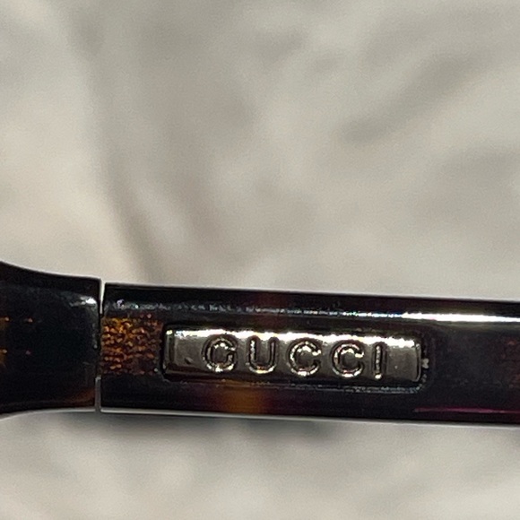 Gucci GG2486/N/Srectangular estilo carey y logo en los brazos - Picture 4 of 7